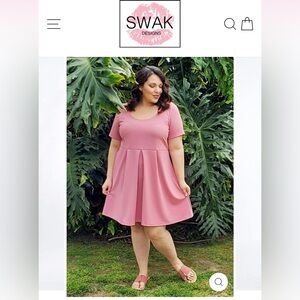 SWAK Blush Pink Joyce Women’s Dress